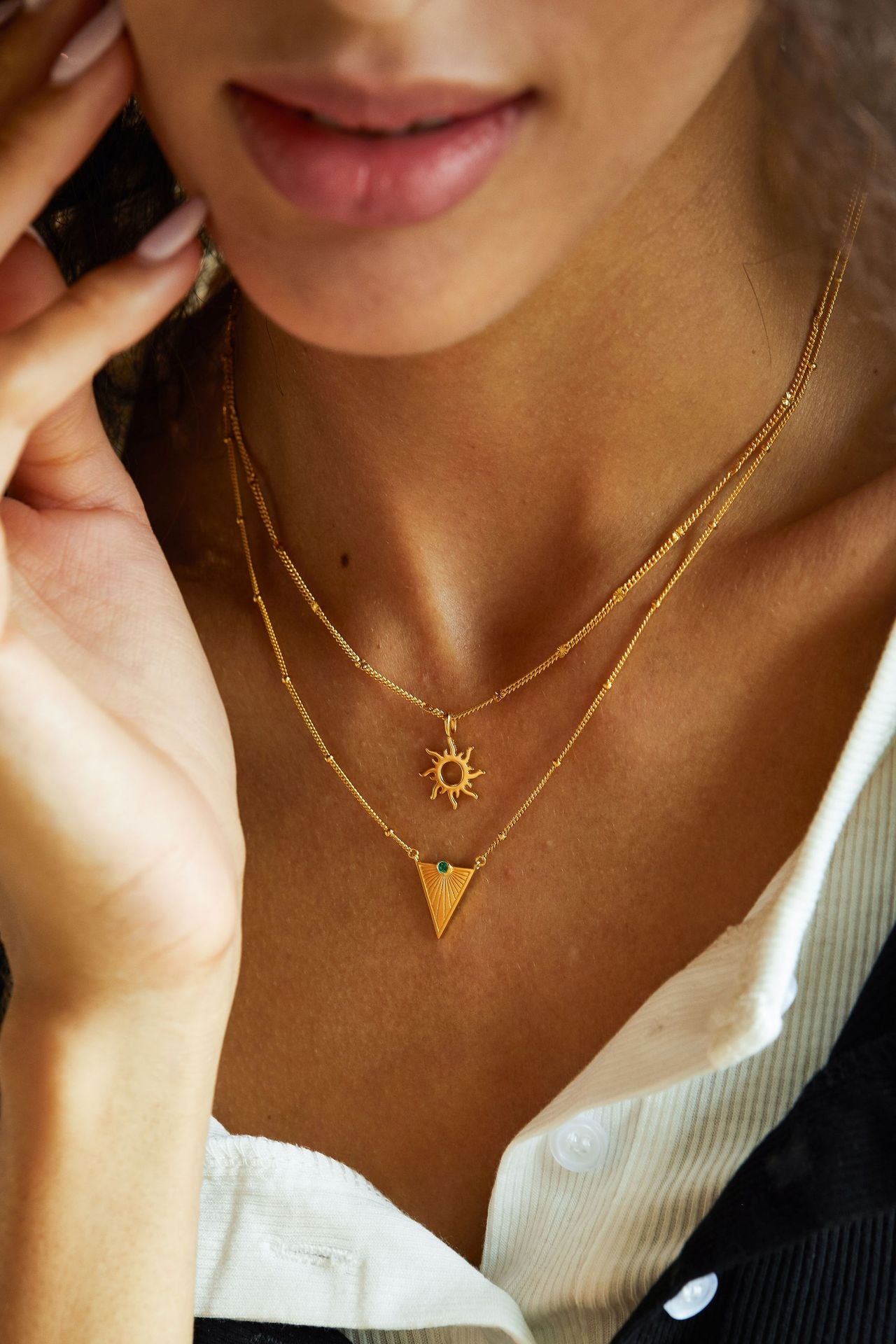Pharaoh Gemstone Necklace