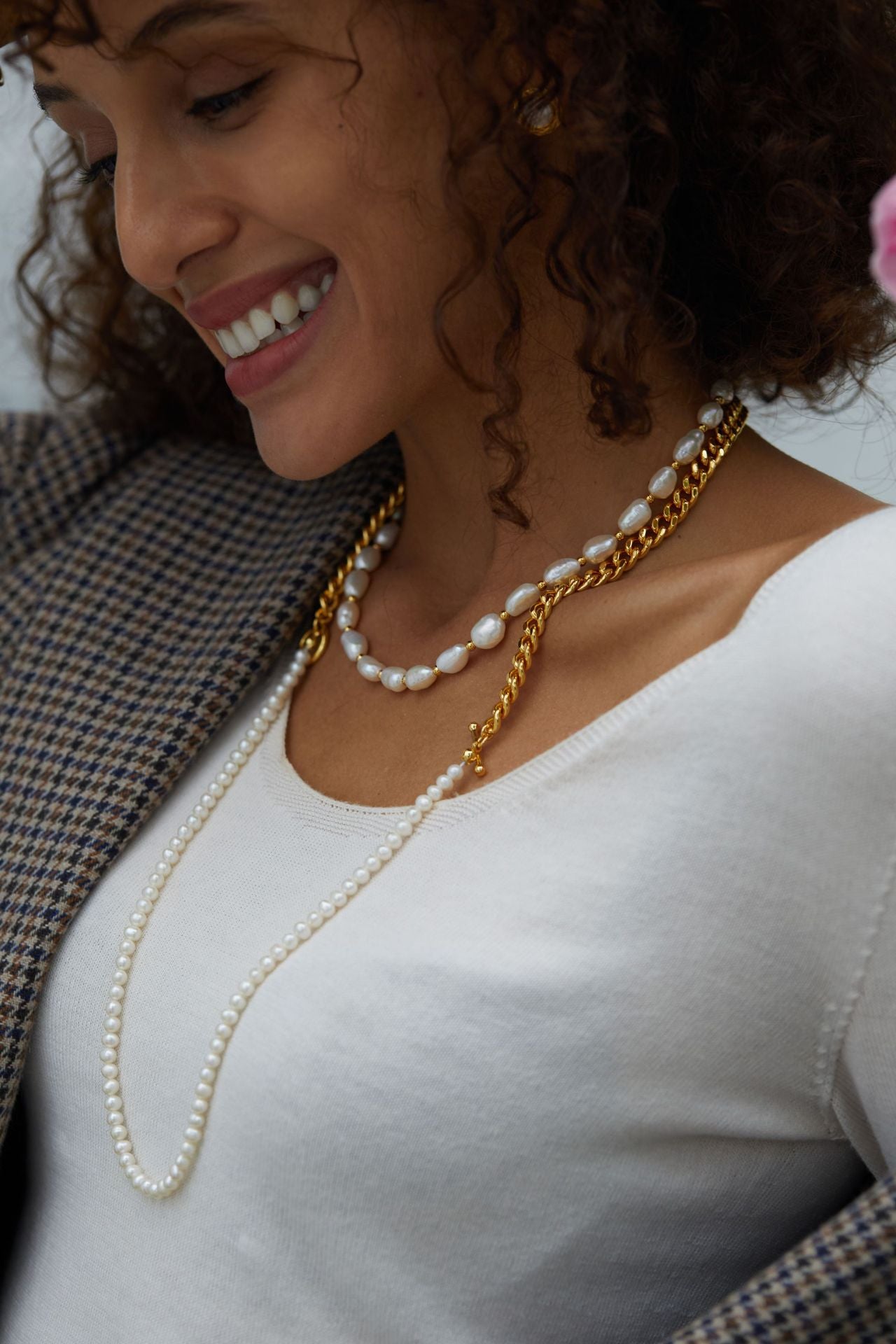 Cherish Pearl Necklace