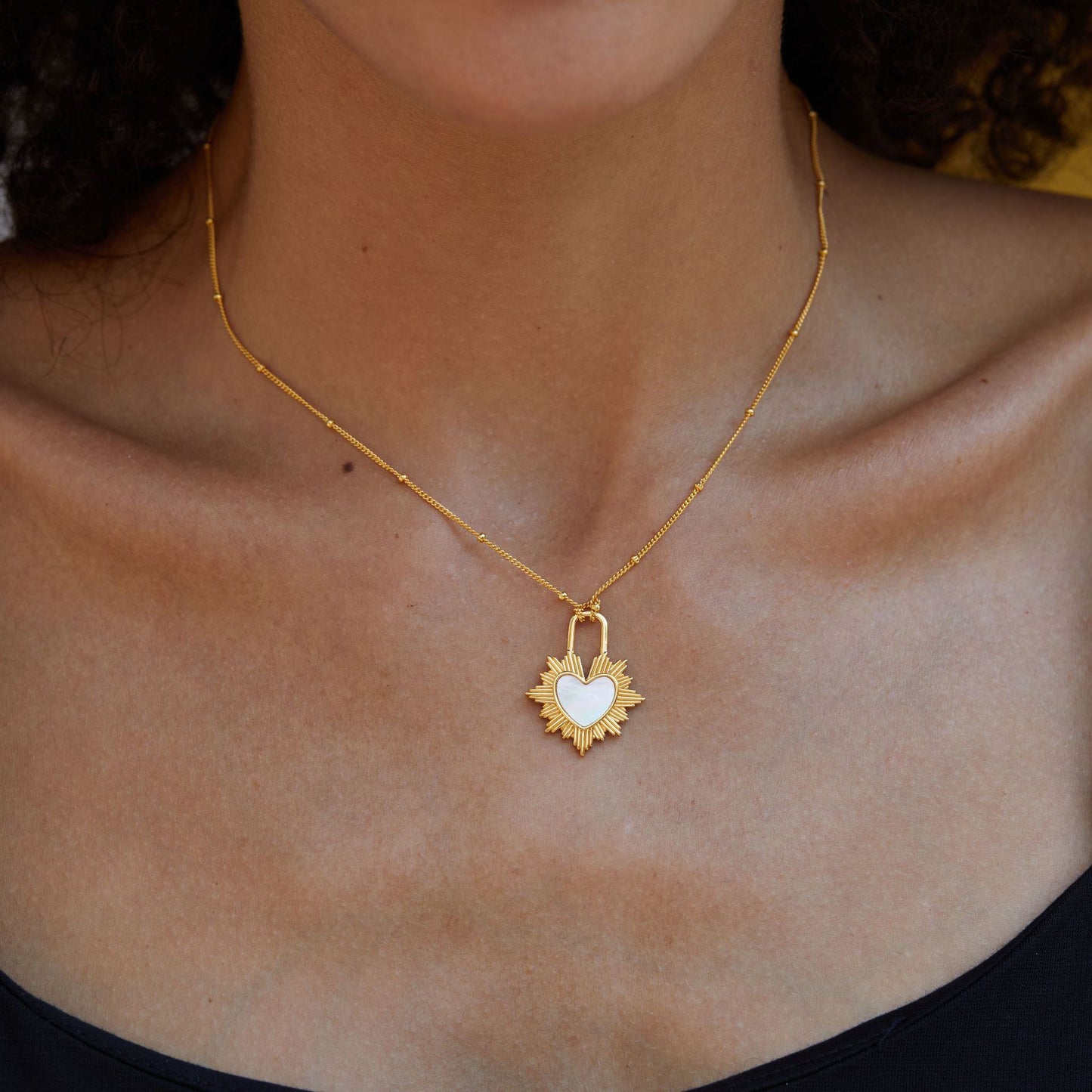 Flasheart Gemstone Necklace